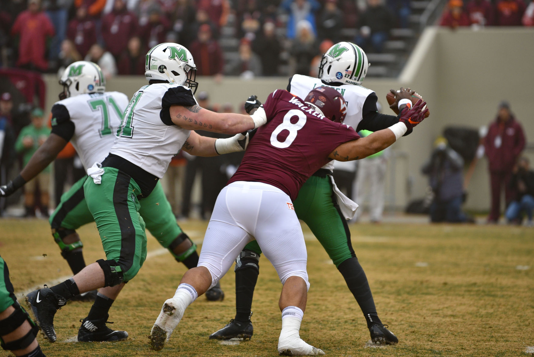 VT Football vs Marshall